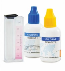 HI3831F Free Chlorine Test Kit, Extended Range
