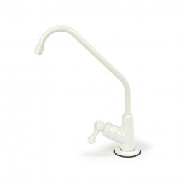 HF9-W Designer Faucet, 1/4" Long Reach, White