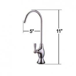 NCP9053NP Designer Euro Style RO Faucet, 905 Series, Brushed Nickle
