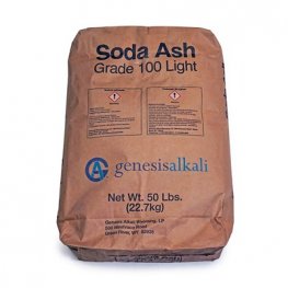 ASH50 Soda Ash, Grade 100 Light (1 cu ft)