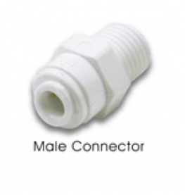 AMC 0406W -- FMC MALE Connector 1/4" Tube O.D. 3/8" NPTF Thread AMC 0406W -- FMC MALE Connector 1/4" Tube O.D. 3/8" NPTF Thread