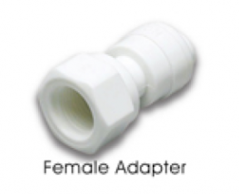 PFAU 047/16C (FAU-FEMALE ADAPTER) 1/4" Tube O.D. 7/16" -24 UNS Thread PFAU 047/16C (FAU-FEMALE ADAPTER) 1/4" Tube O.D. 7/16" -24 UNS Thread