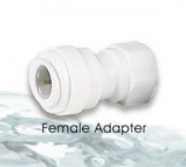AFA 0402W -- FA FEMALE Adapter NPTF Thread 1/4" Tube O.D. AFA 0402W -- FA FEMALE Adapter NPTF Thread 1/4" Tube O.D.