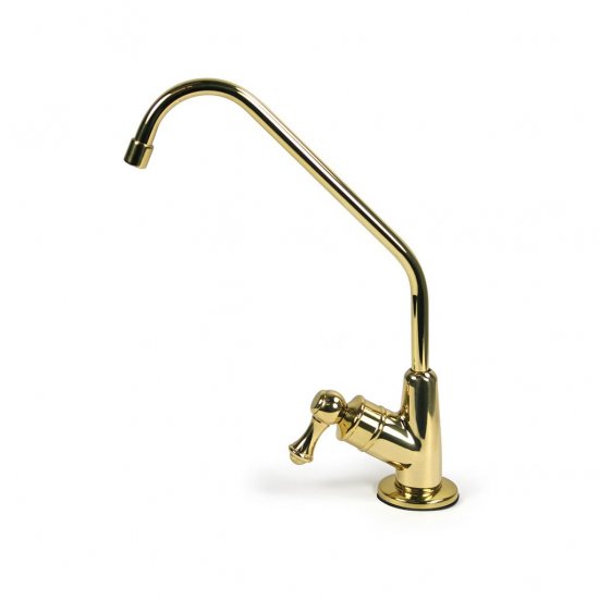 HF9-PB Designer Faucet, 1/4\" Long Reach, Polished Brass