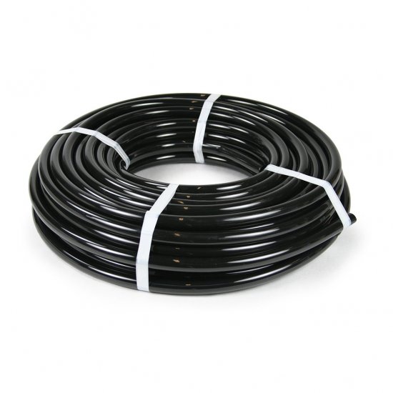 PT06-BLACK-FT Polyethylene Tubing, 5/8\" OD, Black
