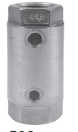 CV622SB 2" x 2" MALE INLET BY FEMALE OUTLET CHECK VALVES