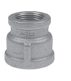 550089 Rough Brass Threaded Fitting 1 x 3/4 Reducer Coupling